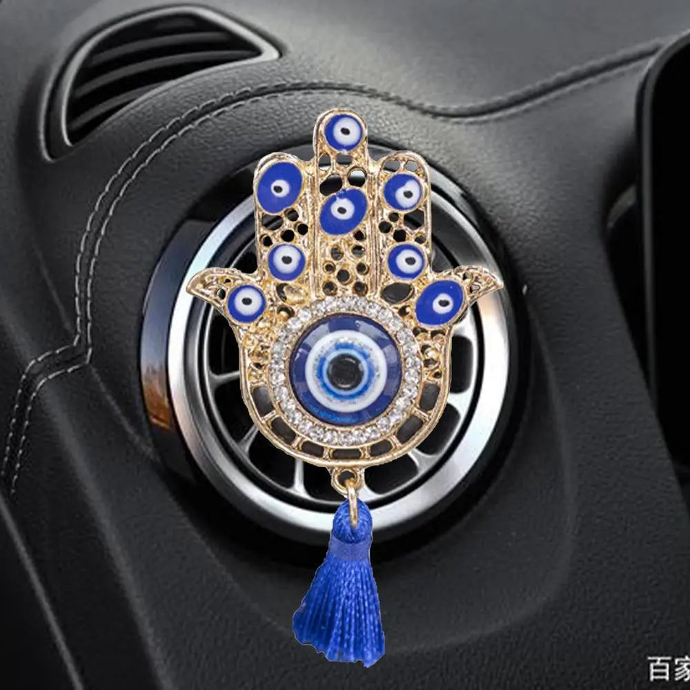 Aromatherapy Diffuser Vent Clip Devil's Eye Auto Air Vent Air Freshener Clip Mysterious And Fashionable Interior Decor