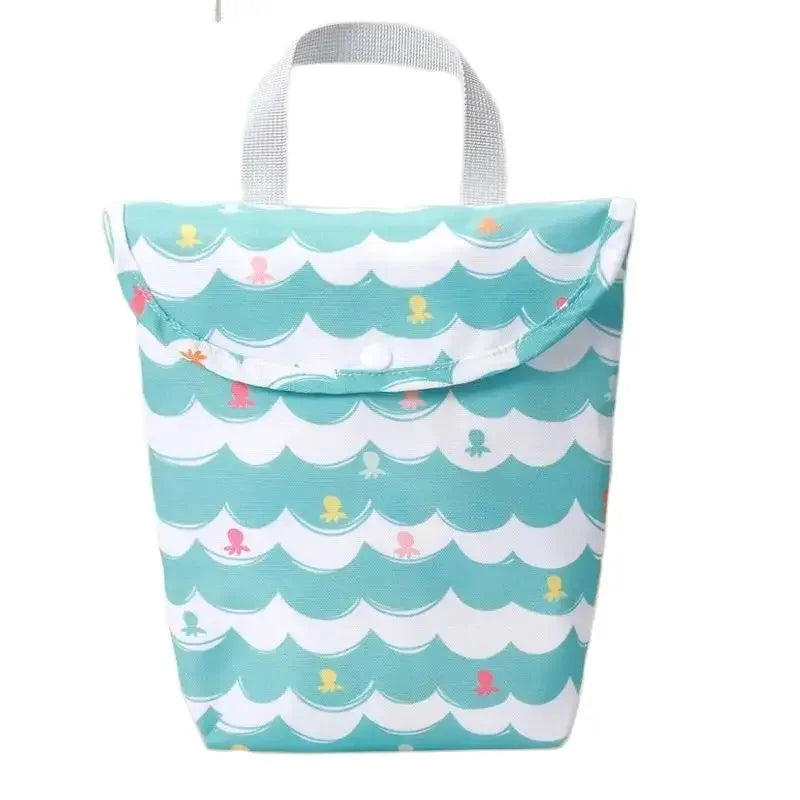Portable Diaper Lightweight Bags Durable Baby Diaper Bags Storable Baby Handbag Mom Multi-functional Waterproof Mommy Bag New
