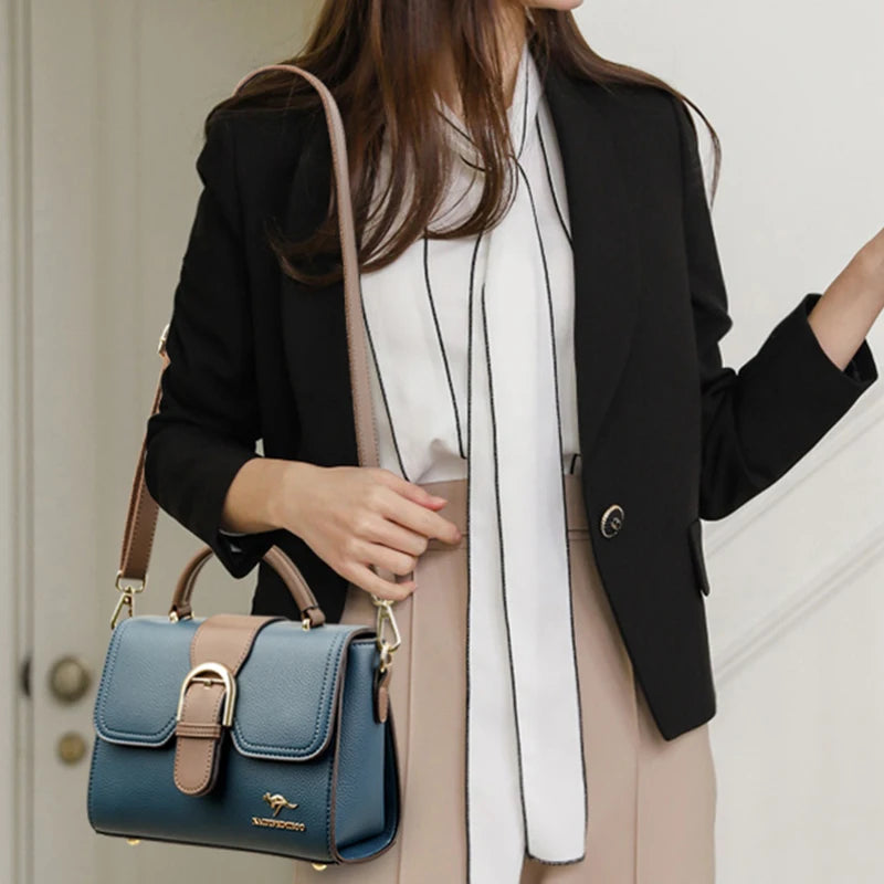 Luxury Brand 2023 Women's Simple Shoulder Bags Designer Women's Handbags Fashion Flap Crossbody Bag High Quality Vintage Handbag