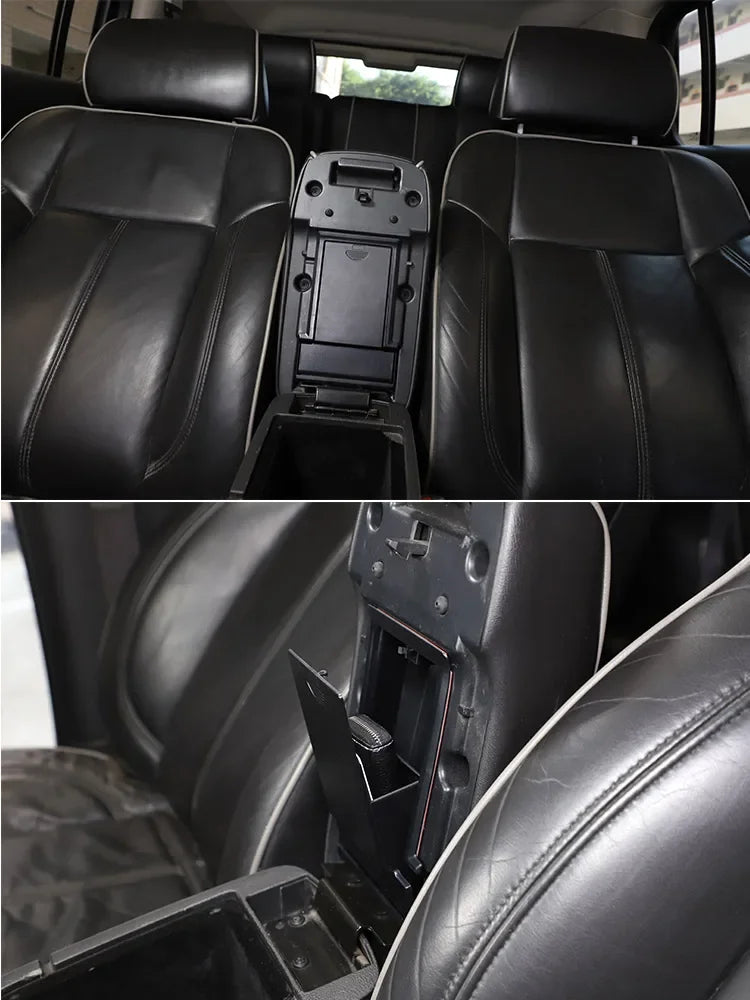For Hummer H3 2005-2009 ABS Black Car Central Control Armrest Box Hidden Storage Box Privacy Storage Box Car Accessories