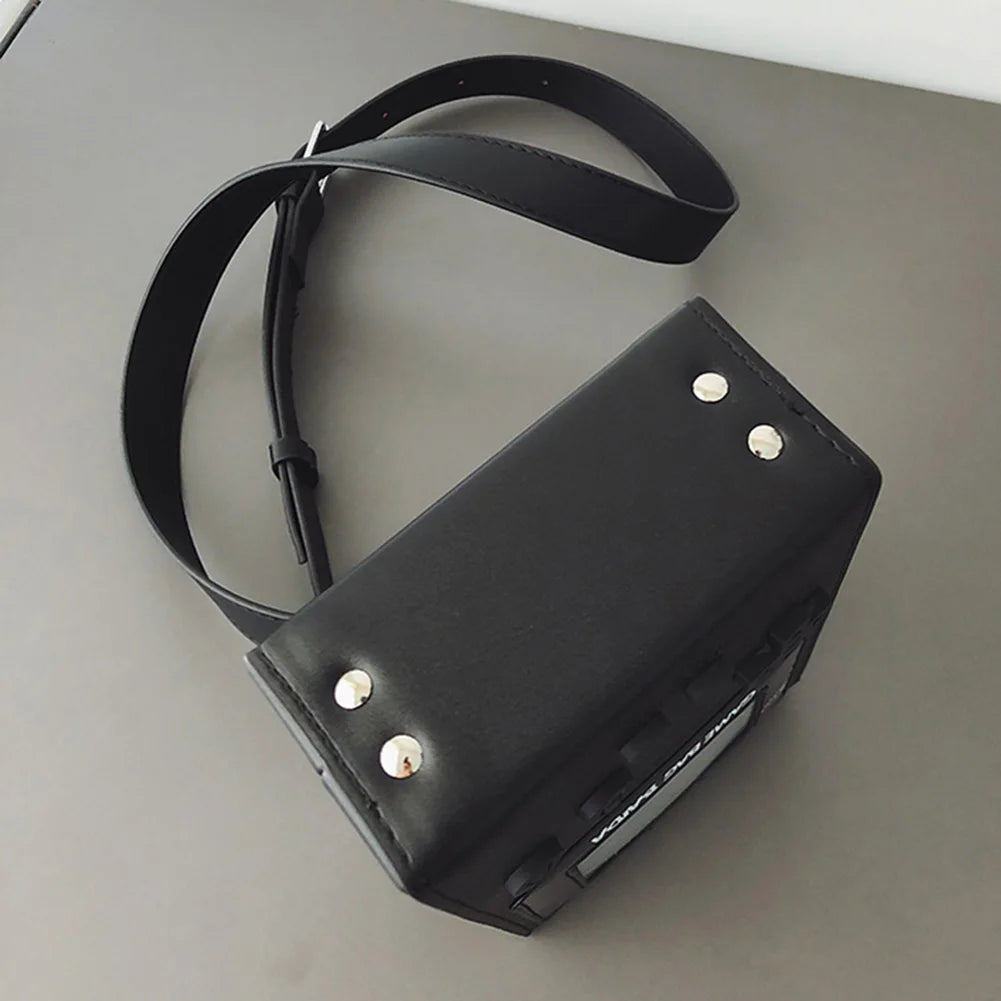 Messenger Bag for Women Game Console Shape Small Purse PU Leather Adjustable Strap Hobo Bag for Work Travel