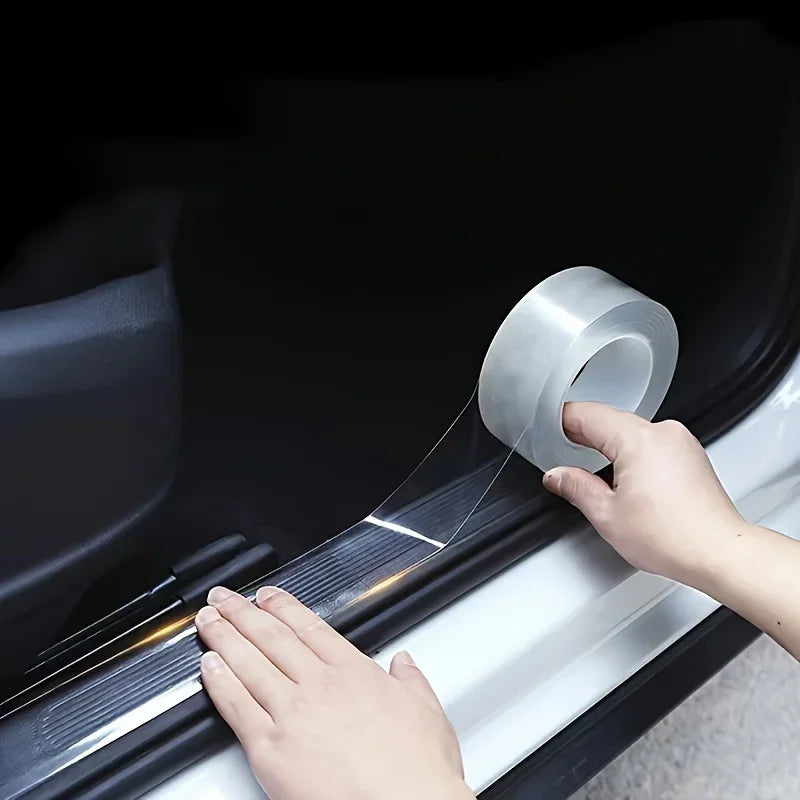 5×300cm Universal Car Door Edge Guard Protector,Anti-Collision Strip for Car Door Edge/Front and Rear Bumper/Door Sill Protector