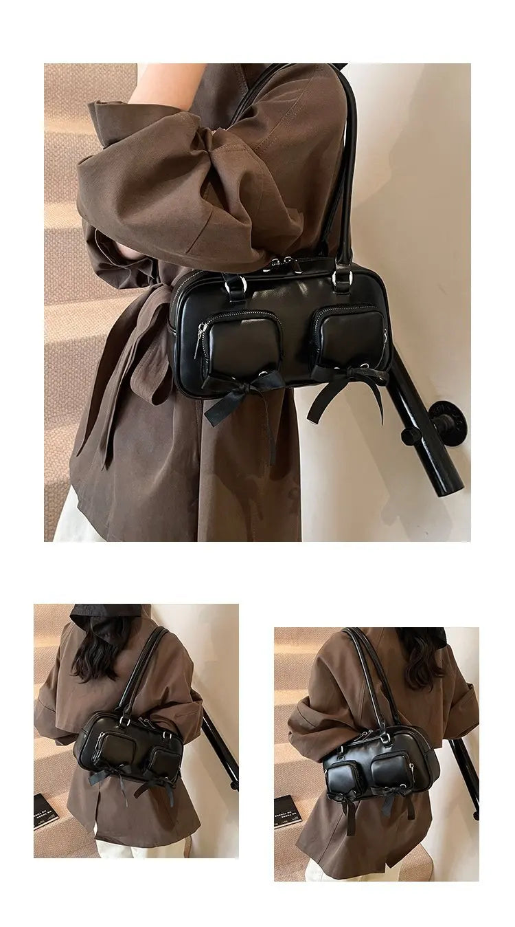 Trendy Designer Crossbody Bag For Women Genuine Leather Shoulder Handbag Luxury Tote Purse Classic Style