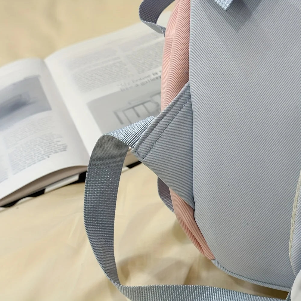 Women's Bag Set Two-Piece Pain Bag Back to School Season Back to School Season Backpack Lace Lightweight Cute Backpack