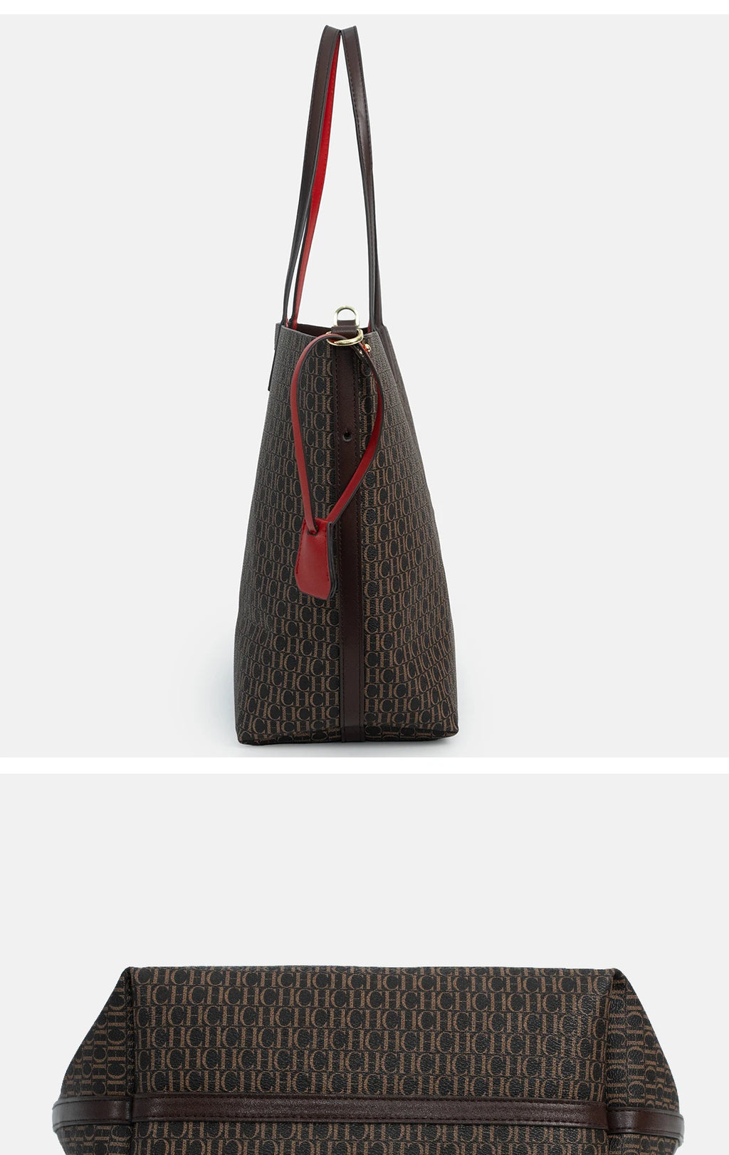 CHCH Women's Tote Bag Summer New Large Leisure Personalized Bag Retro Capacity Mother and Child Wallet