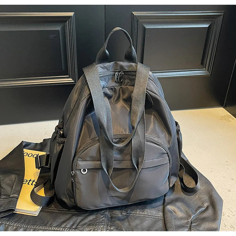 2025 New Leisure Trendy Light Luxury Handbag oulder Bag Korean Japanese Sle Multi-Use Lazy Wind Dual-Purpose Bapa