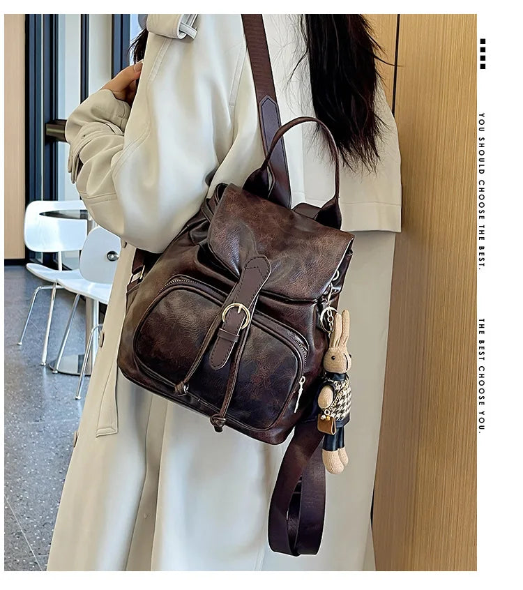 Backpack for Women Fashionable Retro Backpack Mother Kids Bags for Girl School Bag Travel Backpacks Mochilas De Hombre Рюкзак