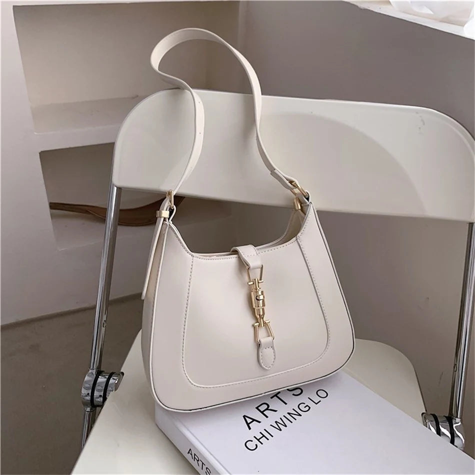 Luxury Brand Purses and Handbag Top End Quality Designer Leather Shoulder Crossbody Bag for Women 2022 Fashion Underarm Girl Sac