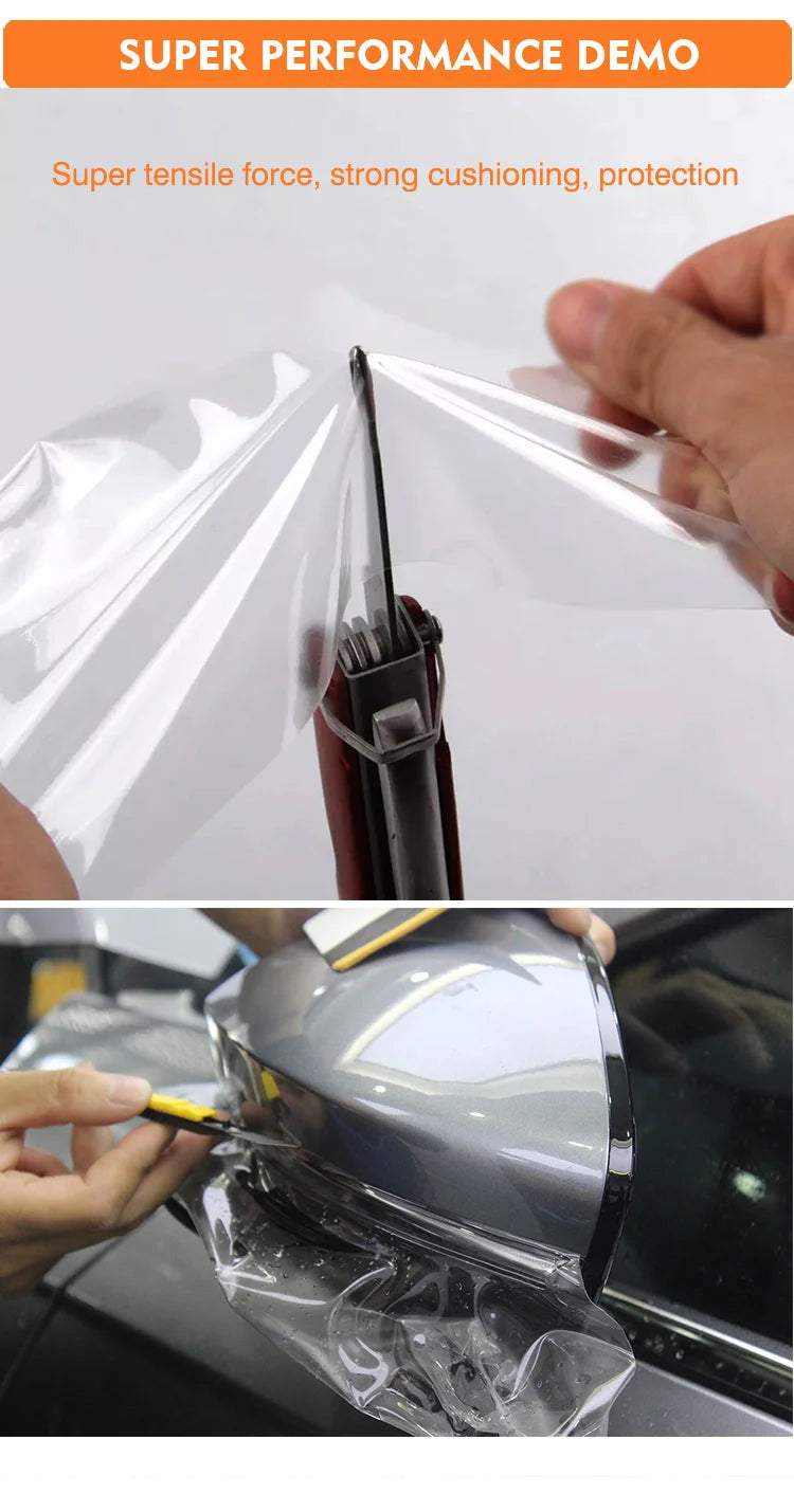 transparent  Anti-Scratch anti yellowing XEPLFILM  Black ppf Anti-Scratch anti yellowing PPFlowing PPF TPU paint protection film