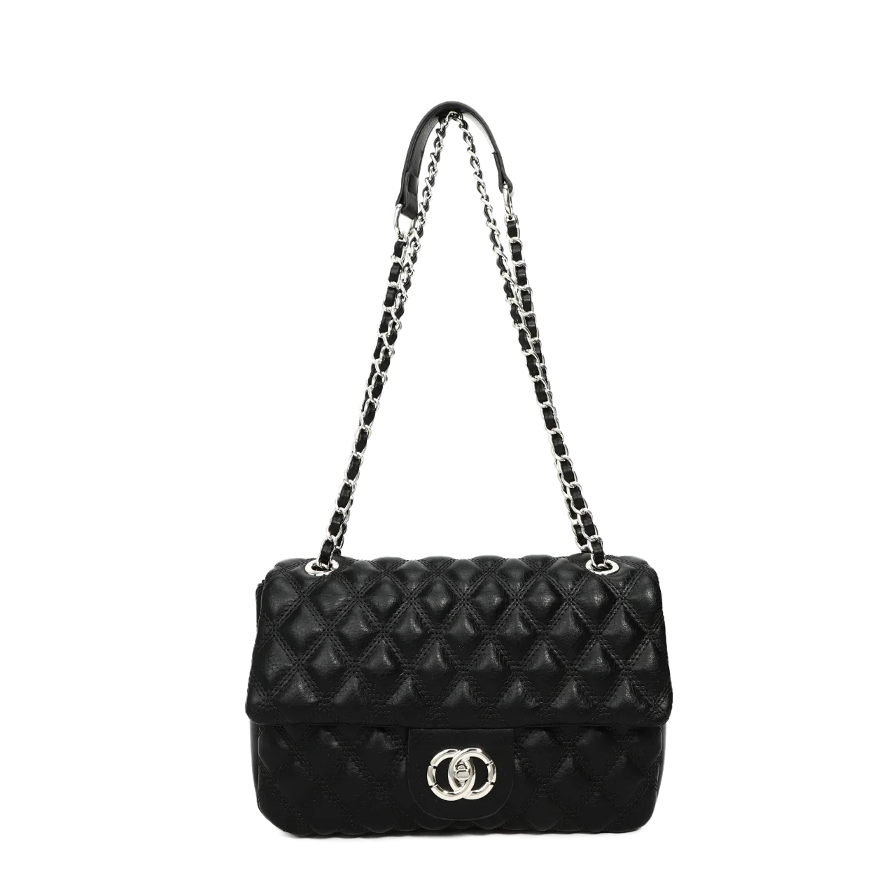 2025 Solid Color Crossbody Bag, Fashionable Commuter Crossbody Bag with Large Capacity and Elegant Minimalist Leather Design