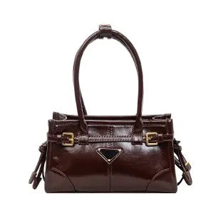 New Model In 2025 Underarm Comfortable Charming Graceful Retro Popular Maillard Style Exquisite Shopping Bag