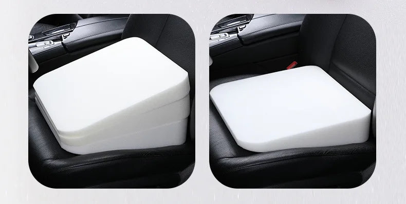 Car Booster Seat Cushion Heightening Height Boost Mat Breathable Portable Car Wedge Seat Pad Fatigue Relief Suitable For Cars