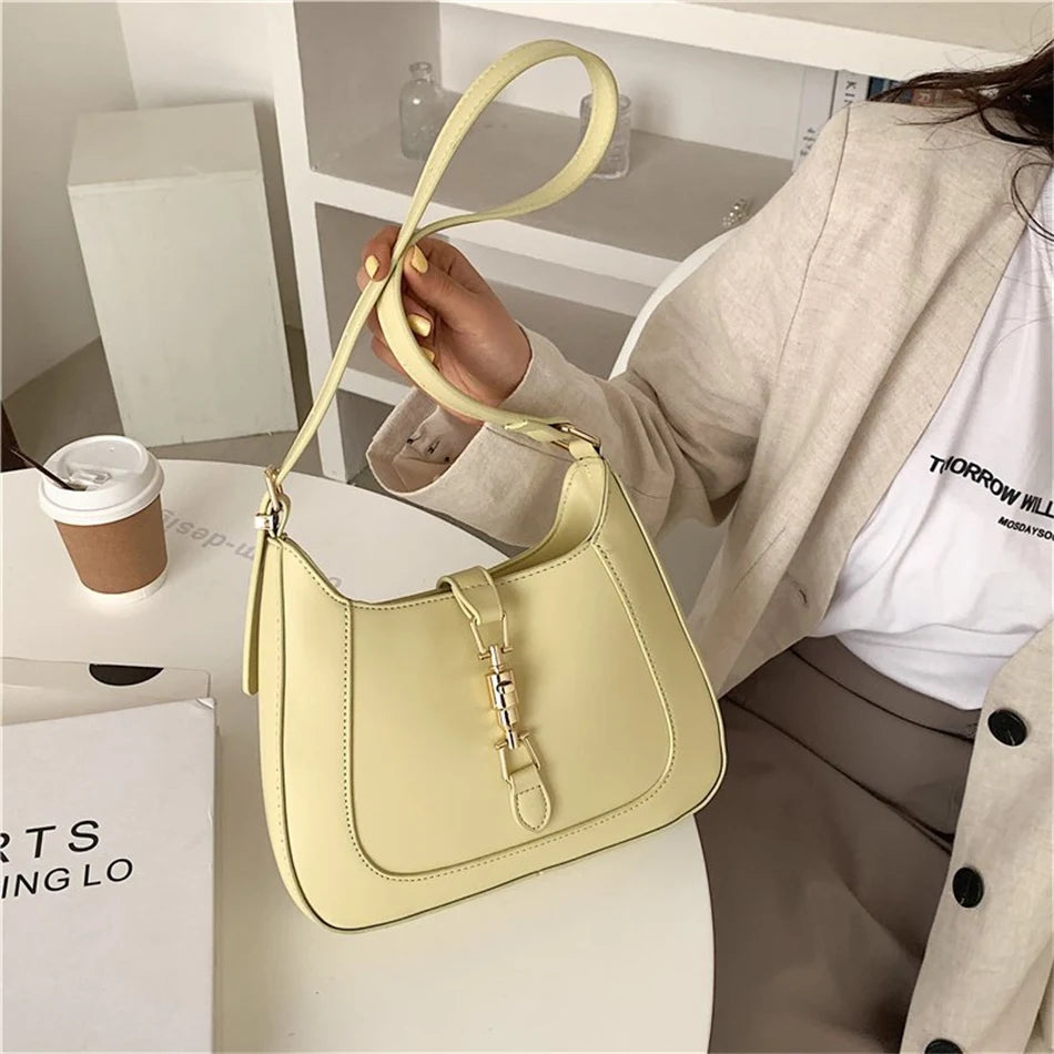 Luxury Brand Purses and Handbag Top End Quality Designer Leather Shoulder Crossbody Bag for Women 2022 Fashion Underarm Girl Sac
