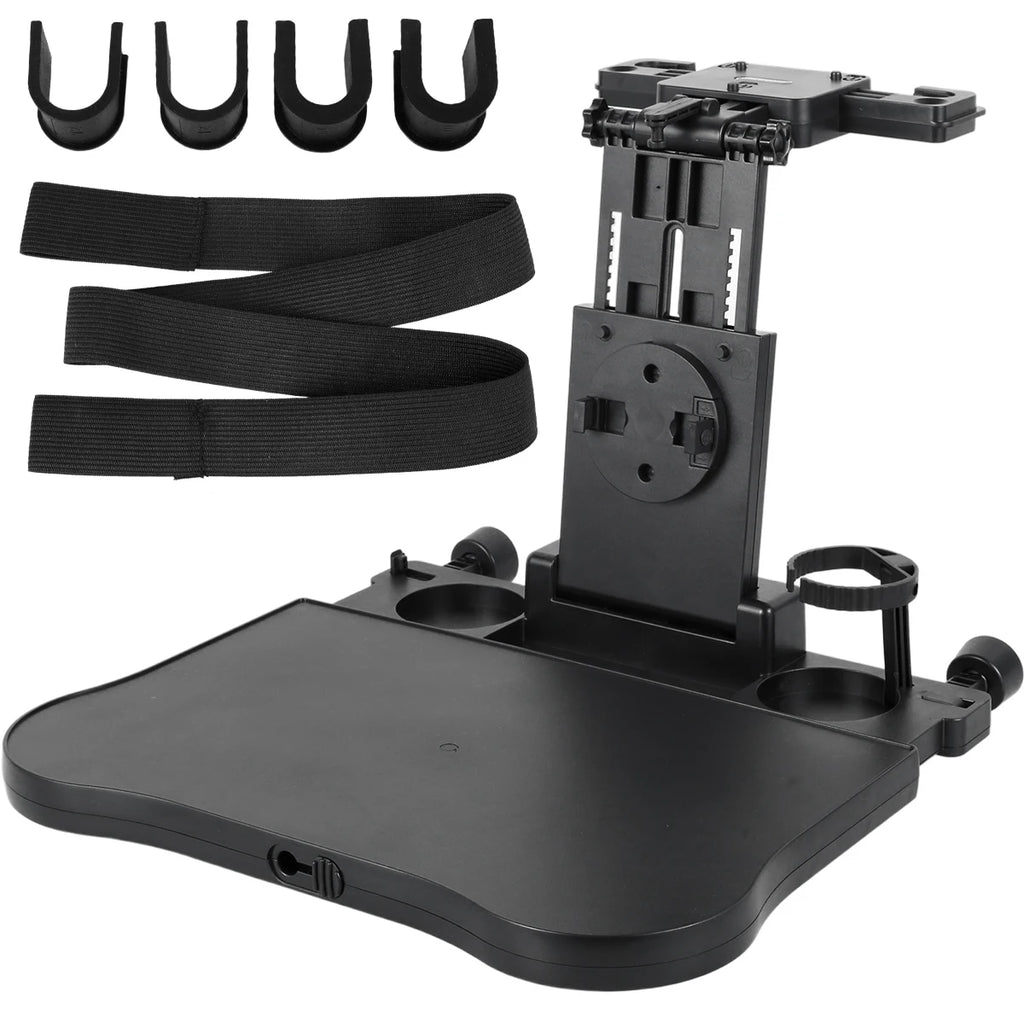 Car Backseat Tray Table Foldable Seat Back Laptop Desk Auto Back Seat Organizer Vehicle Eating Food Tray Car Phone Holder