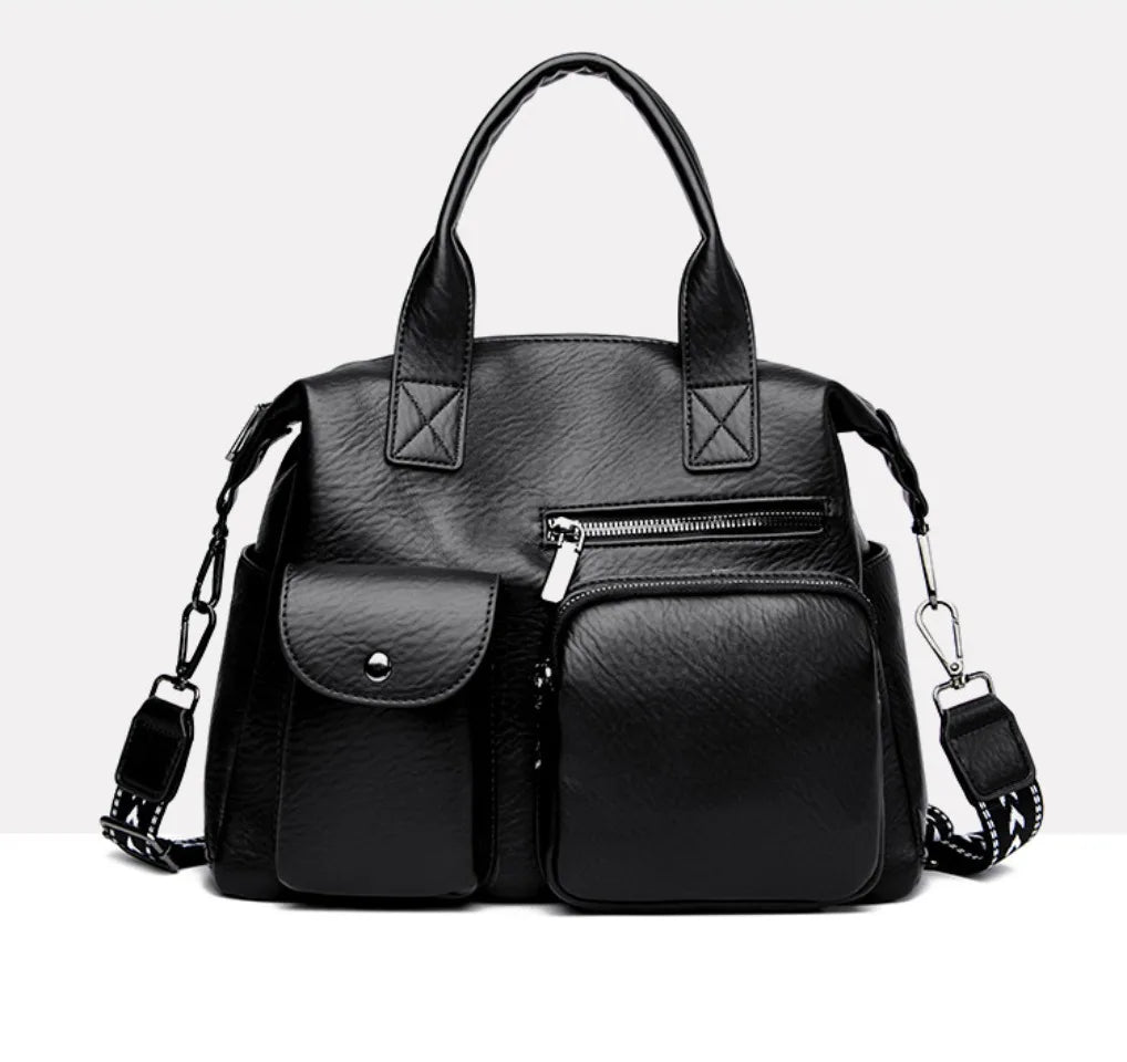 Luxury Shopping Handbags Female Shoulder Bags Designer PU Leather Crossbody Bags for Women Large Capacity Messenger Bag Tote