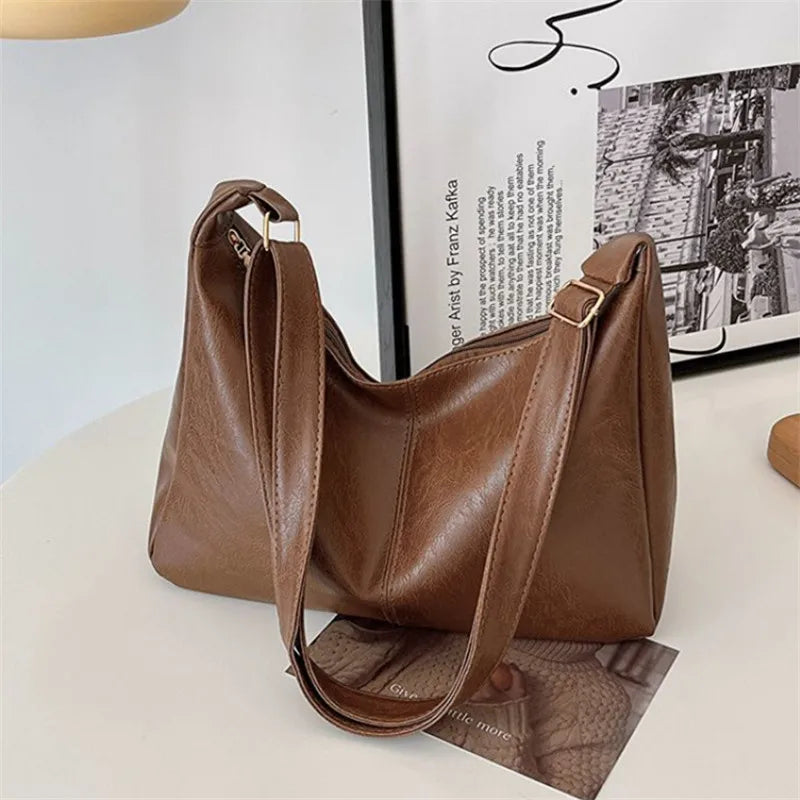 Women's Large Capacity Tote Bag Handbag & Crossbody Bag Versatile for Work, Travel, Everyday Use - Durable & Easy-Clean Handbags