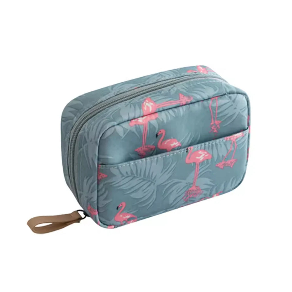 Fashion Mini Cosmetic Bag Women Flamingo Makeup Bags Travel Organizer Toiletry Kits Portable Makeup Bags Beautician