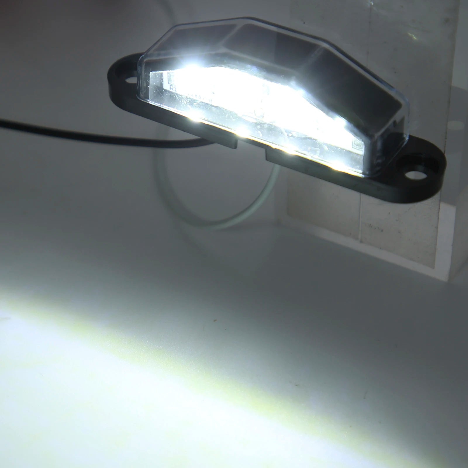 4‑LED License Plate Light 10‑30V IP67 Waterproof Durable Lamp For Trailer RV Van Truck