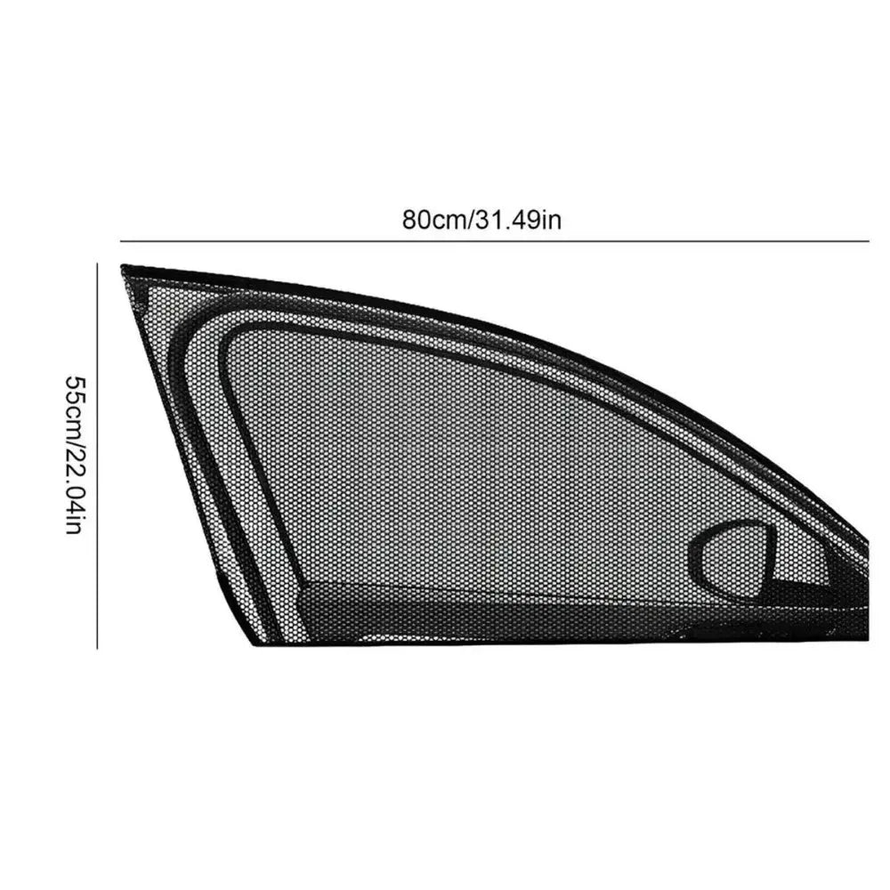 Magnetic Car Sunshade UV Protection Curtains Sun Shield Cover Double Sides Auto Window Sun shade Protector Cover Diy Accessories