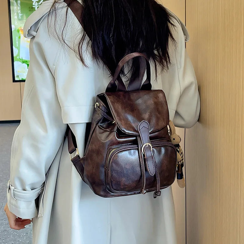 Backpack for Women Fashionable Retro Backpack Mother Kids Bags for Girl School Bag Travel Backpacks Mochilas De Hombre Рюкзак