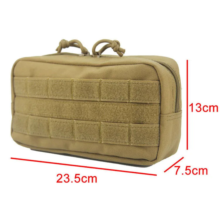 Molle EDC Pouch Waist Pack Bag Outdoor Camping Hiking Hunting Tools Accessories Small Utility Medical Organizer Bags