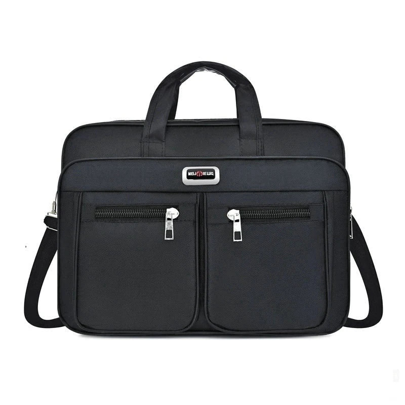 High-capacity Briefcase Business Document Information Storage Bags Weekend Travel Laptop Protection Organize Handbag Accessories