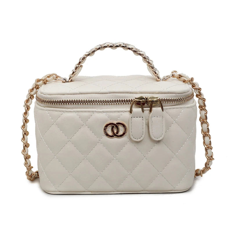 Luxury Brand Ladies Genuine Leather Messenger Bag, Elegant Shoulder Handbag By Famous Designer, Popular Crossbody Tote Bags