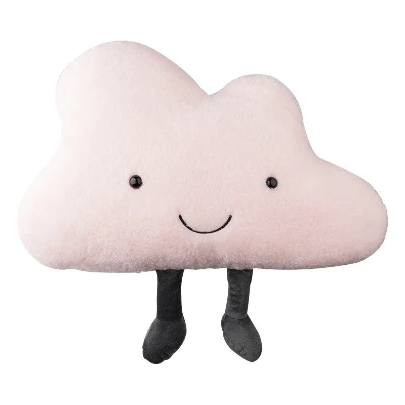 Cute Car Pillow Plush Cushion Car Safety Pillow Automobile Safety Belt Shoulder Pad Universal Vehicle Headrest Waist Cushion