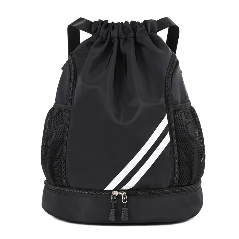 Fitness Gym Bag Backpack Women Men Basketball Backpack Outdoor Soccer Football Storage Bags Training Drawstring Sports Knapsack