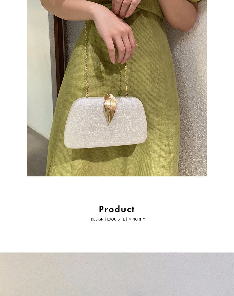Evening Clutch for Women Fashion Formal Dinner HandBag Bridesmaid Wedding Clutch Luxury Shoulder Chain bag Cocktail Party Purse