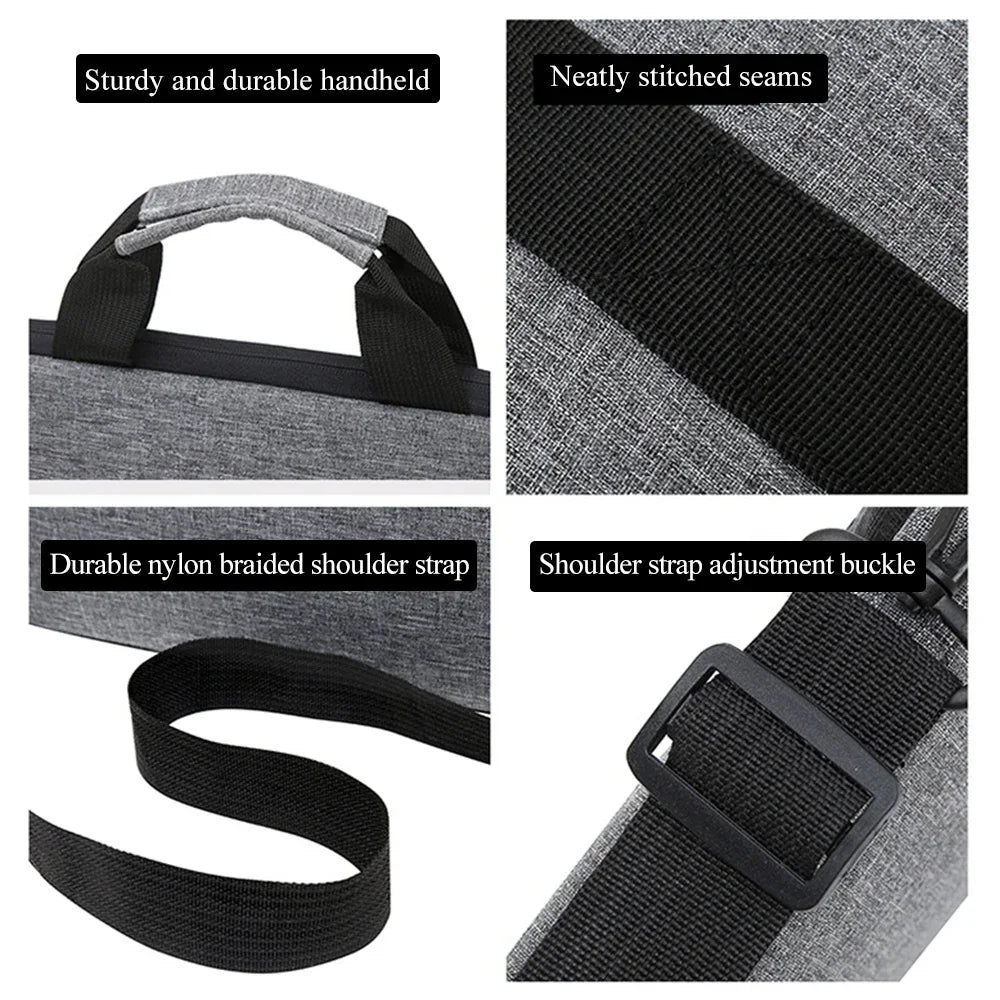 Laptop Bags Carrying Case for 13-15 inch Laptop and Tablet Shoulder Strap Durable Water-Repellent Fabric Business Casual School
