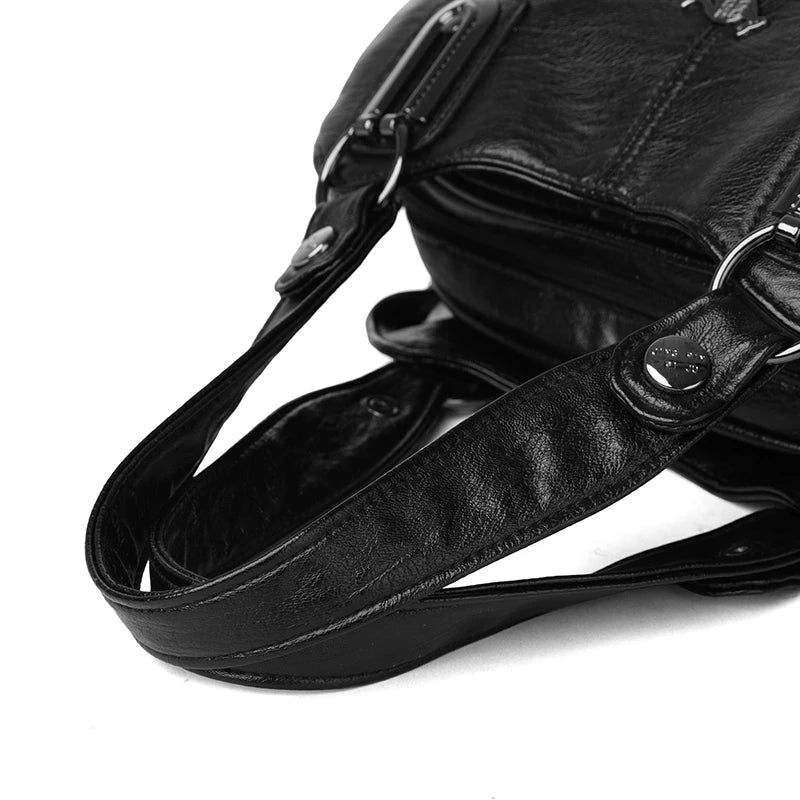 Luxury Handbags 3 Layers Large Capacity High Quality Designer Handbags Soft Leather Ladies Shoulder Crossbody Bag for Women Sac