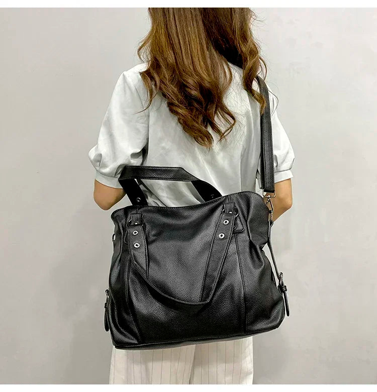 Female Hobo Handbag Large Capacity Shoulder Bags Big Stylsih Tote Bag Ladies Soft Leather Hobos Messenger Bags Women Shopper Bag