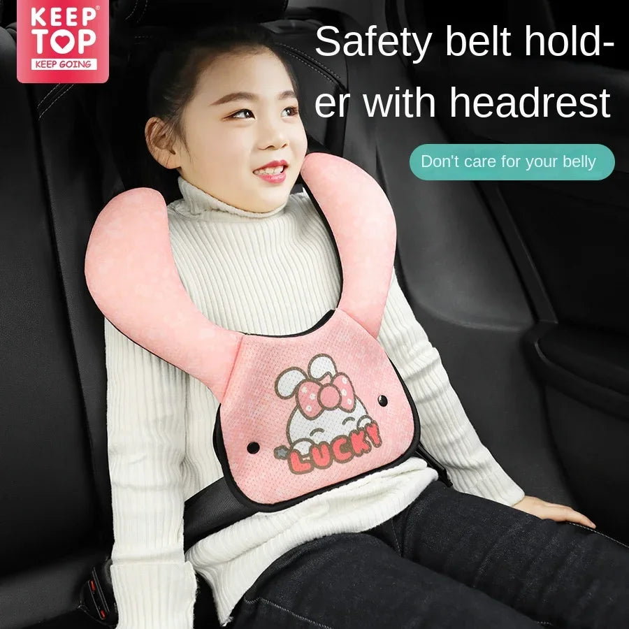 Kids Seatbelt Cushion Seat Belt Pillow Shoulder Pads Cushion Car Seat Strap Covers Protective and Lightweight for Boys And