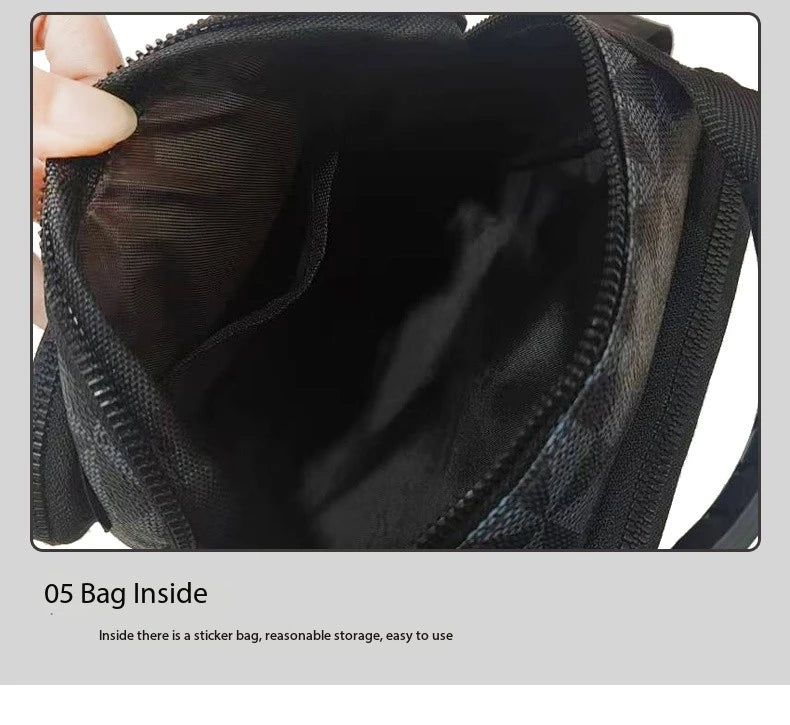 Luxury Brand Business Backpack New Men Bag High Quality Crossbody Bag Man's Handbag Shoulder Bag Multi-Functional Men Travel Bag