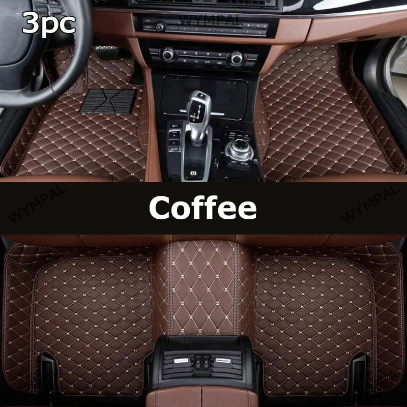 Car Floor Mats For Ford Fiesta Mk6 Mark VI Mk7 WS WT WZ 2009~2016 Anti-dirt Pads Car Carpet Non-slip Auto Rug Car Accessories