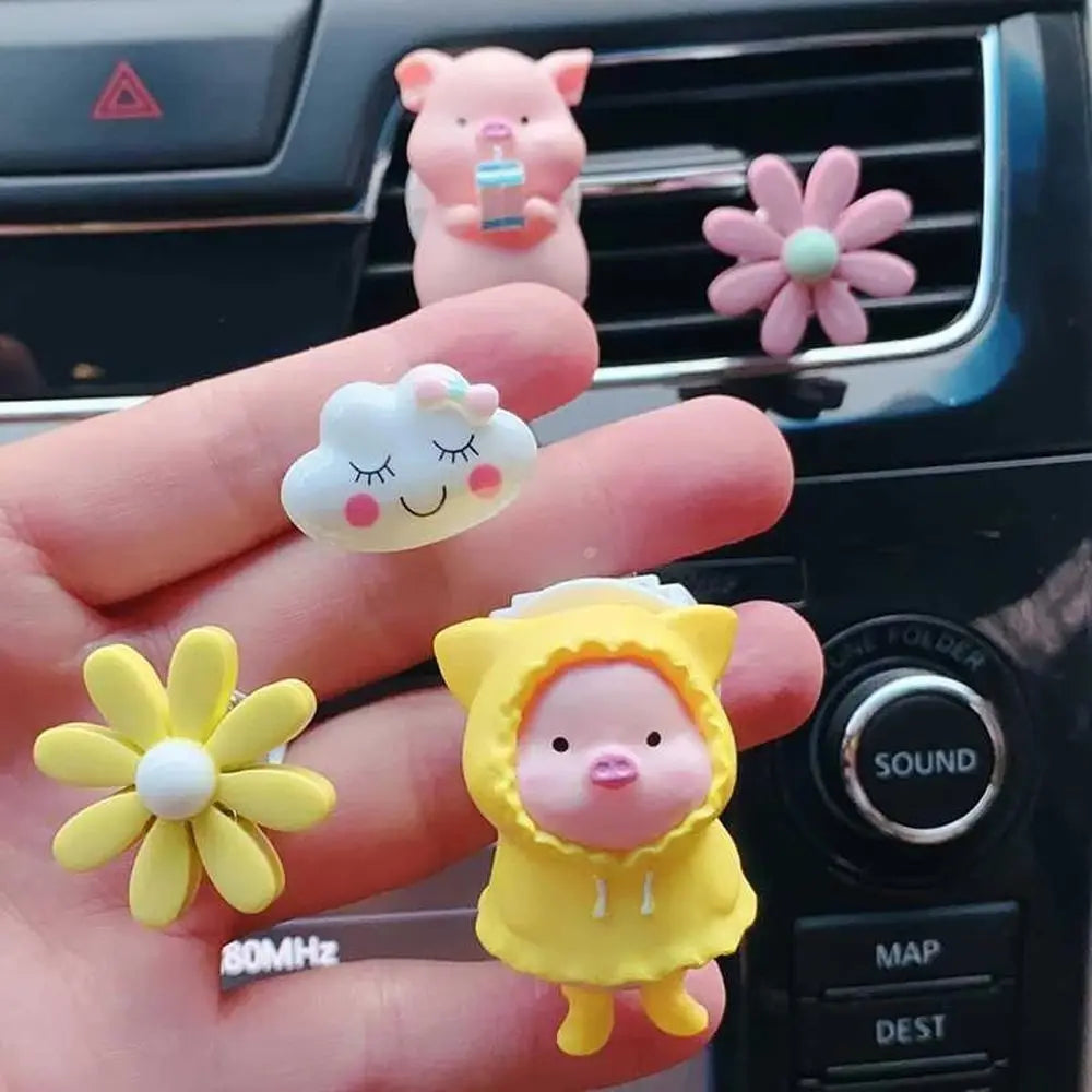 Diffuser Car Decor Car Air Vent Freshener Outlet Aroma Diffuser Air Outlet Aromatherapy Clip Car Air Freshener  Clip