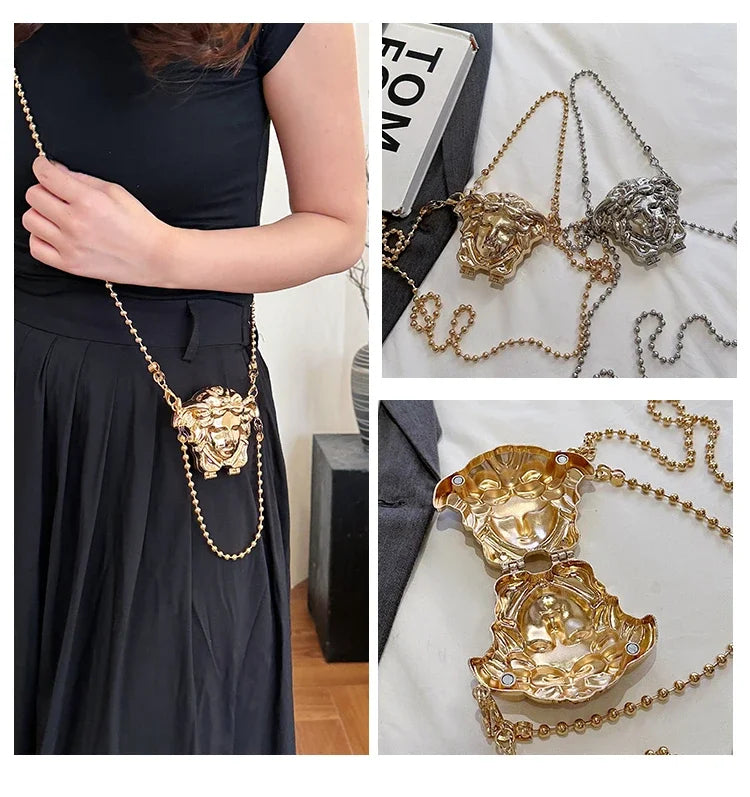 Luxury Designer Women's Leather Crossbody Bag Elegant Shoulder Handbag For Ladies Classic Stylish Tote Messenger Purse