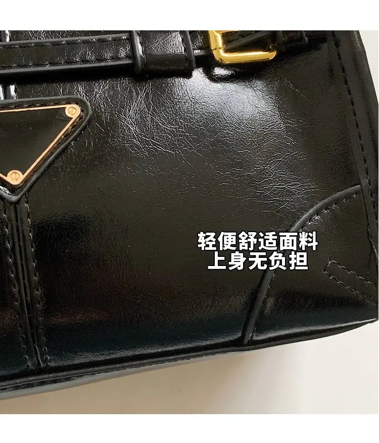 New Model In 2025 Underarm Comfortable Charming Graceful Retro Popular Maillard Style Exquisite Shopping Bag