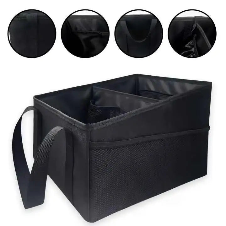 Car Seat Organizer, Foldable Car Storage Organizer Rear Seat Large Storage Bag  For Car SUV Truck Truck Travel Accessories