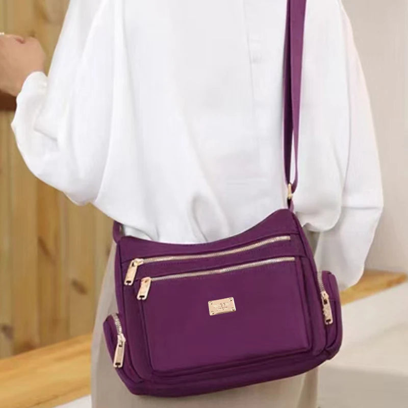 Men's and Women's Crossbody Bags Are Suitable for Daily Commuting and Are Single-Shoulder Bags with Slanted Straps