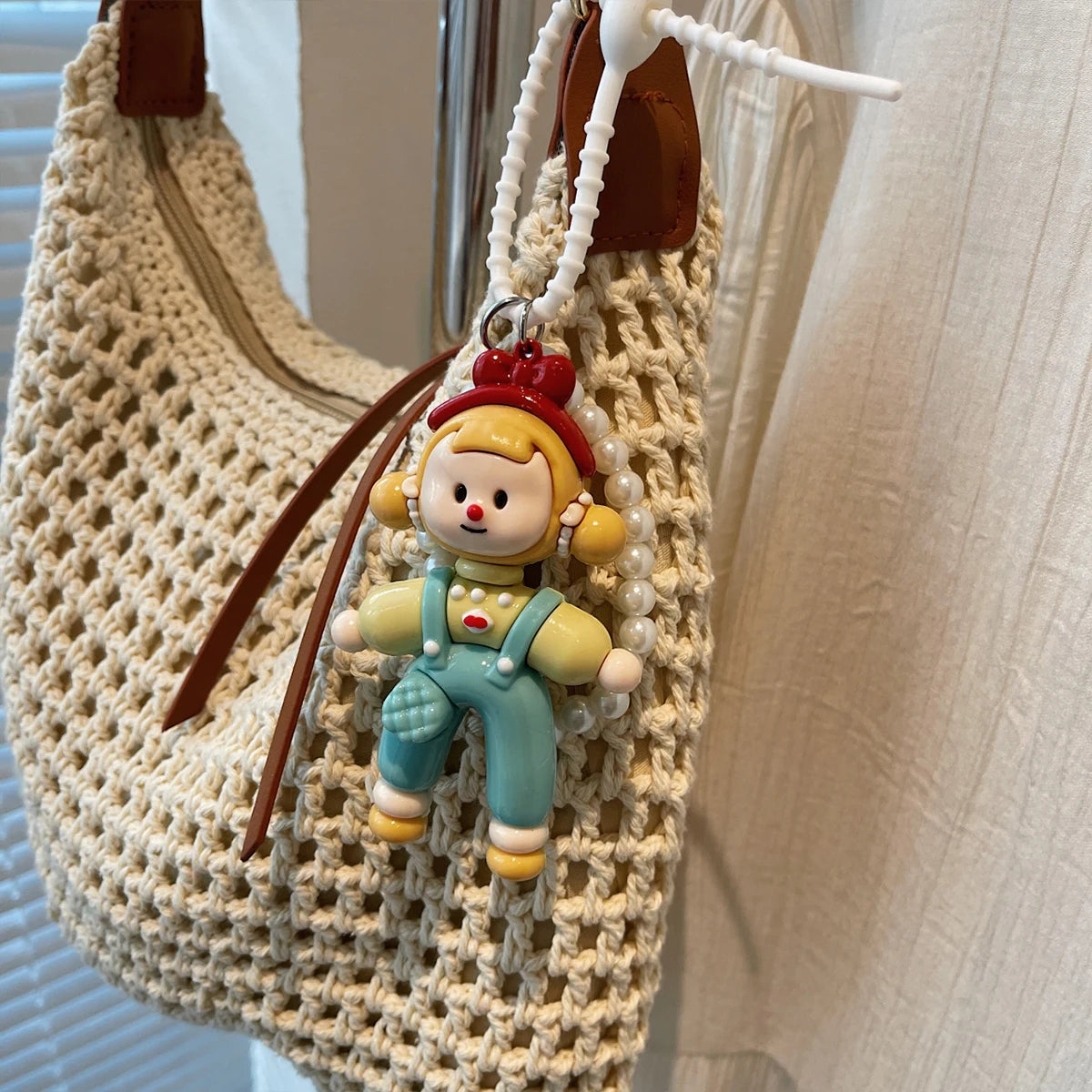 Travel Bag Hand-Woven Large-Capacity Straw Bag Women's 2025 New Beach Shoulder Bag Summer Tote Bag Seaside Play Travel Work Clothing to Work to School