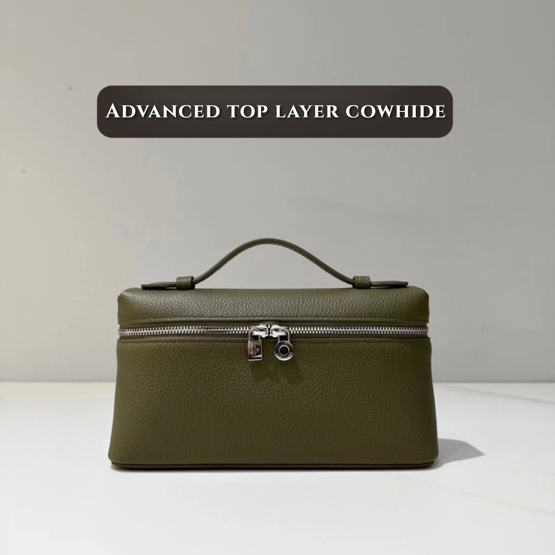 Luxury Handmade Leather Crossbody Bag Women's Chic Shoulder Box Purse Lunch Tote Celebrity Inspired