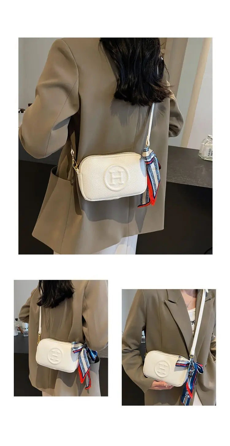 Bucket bag designer luxurious high appearance camera bag new zipper shoulder crossbody bag fashionable and versatile travel bag