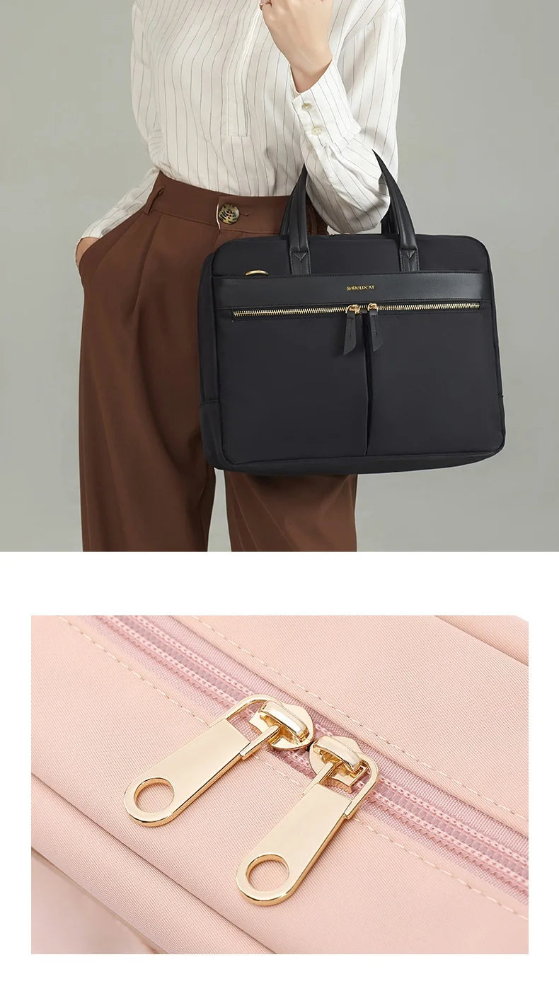 Laptop Bag 13.3,14,15.4,15.6,16 Inch,Briefcase Man Lady Women Shoulder Messenger Case For Macbook Air Pro Notebook Computer PC