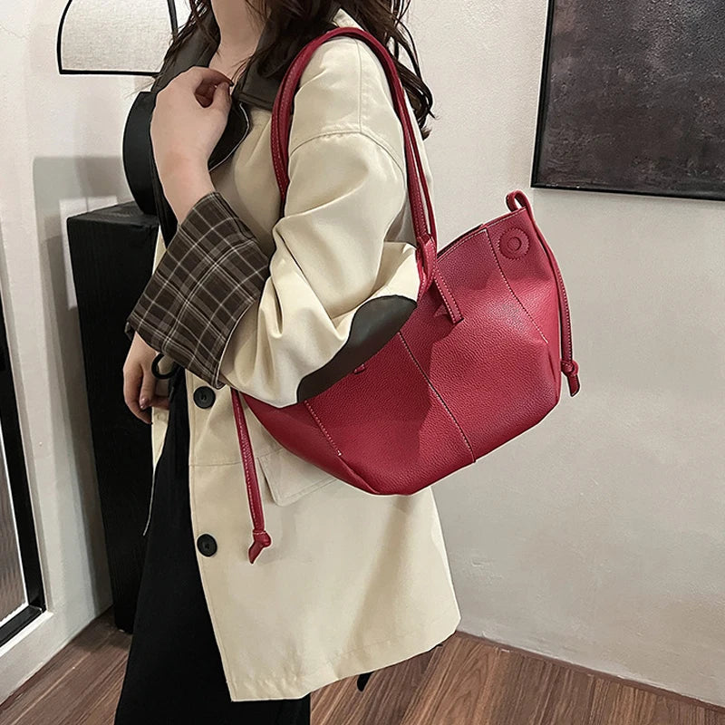 Luxury Design Handbag Tote for Women Fashion Casual Shopping Bag Chic Purse Top Handle Bag Elegant Shoulder Bags