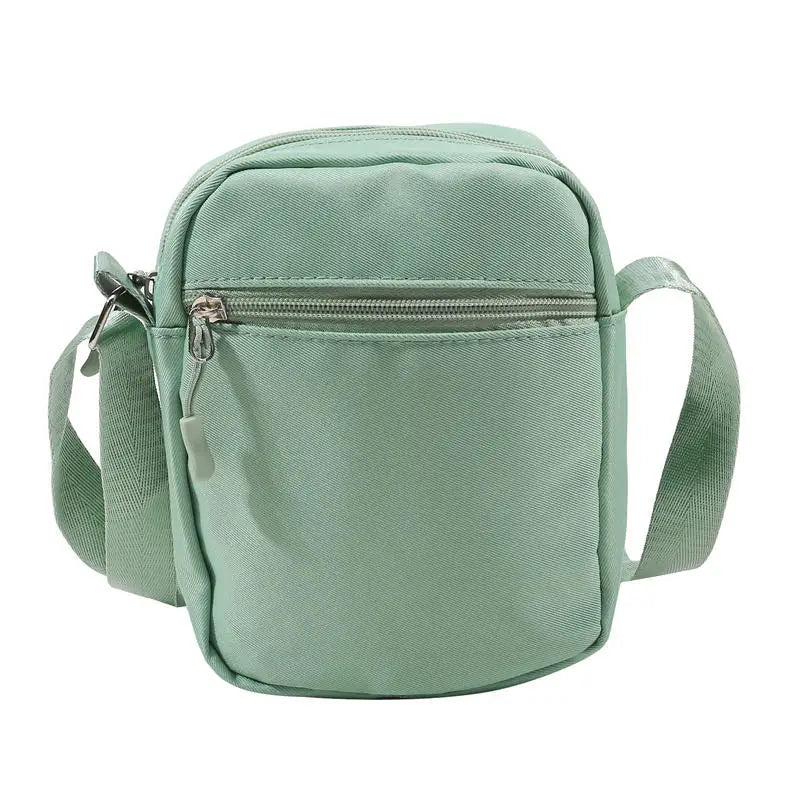 Messenger Sling Bags Casual Canvas Small Zipper Crossbody Case Simple Small Crossbody Shoulder Bag Simple small bag