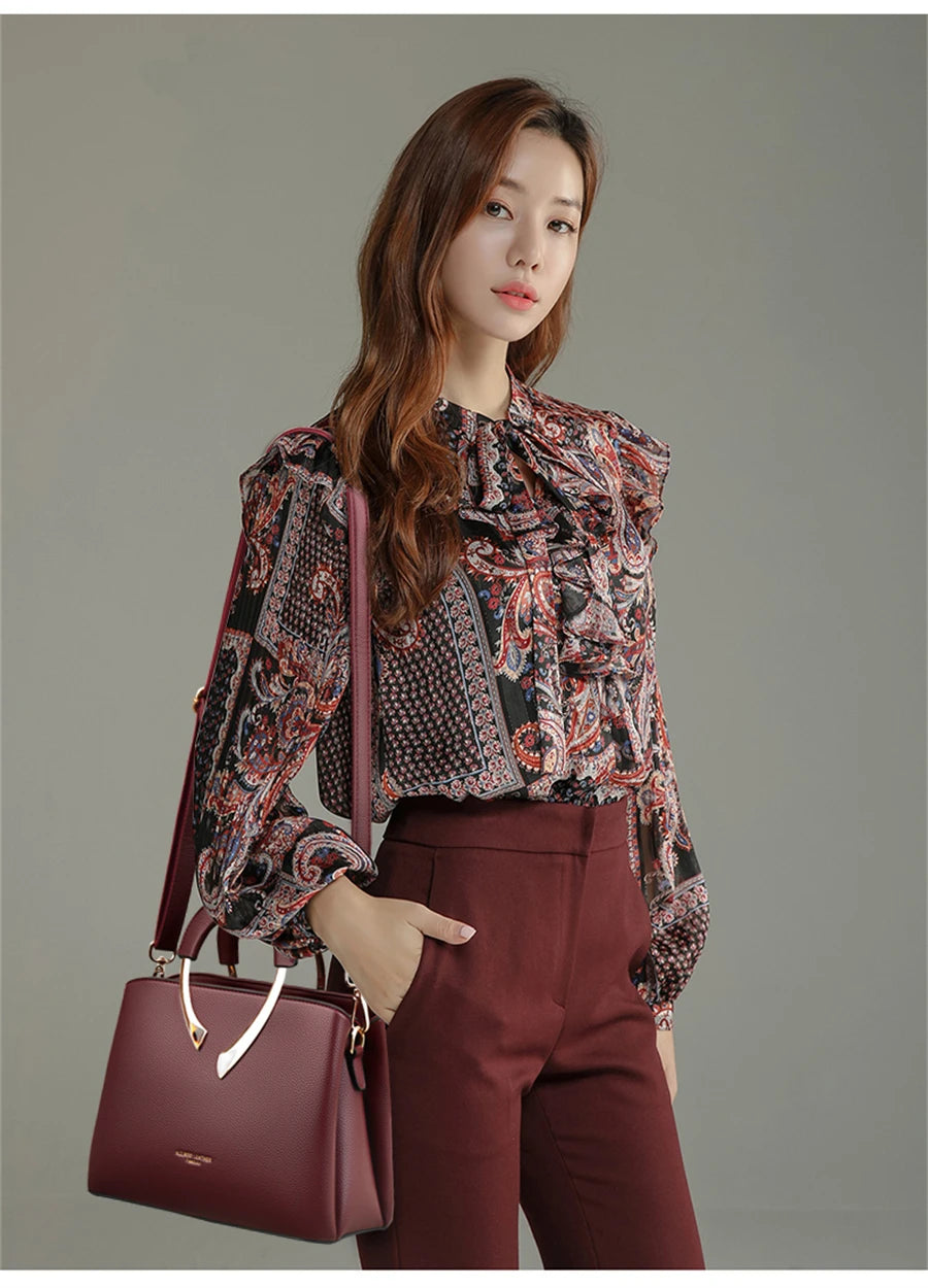 Luxury 3 Layers Handbag Women Bags Designer Vintage Ladies Shoulder Crossbody Bags 2025 Bolsa Feminina Messenger Casual Tote Sac