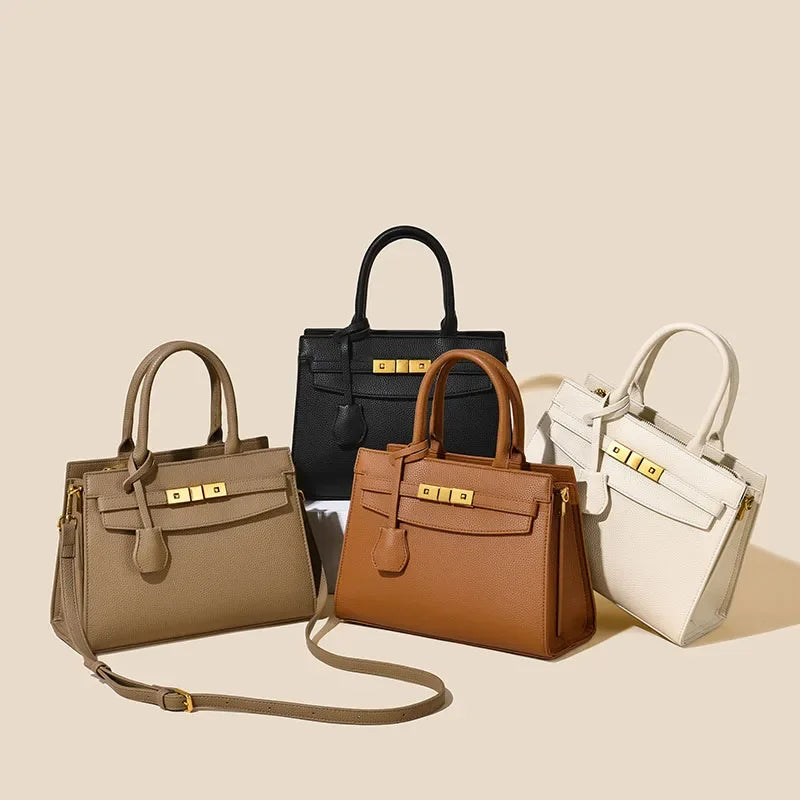 Classic Elegant Ladies Shoulder Bag From Luxury Brand In Premium Leather Famous Designer Popular Messenger