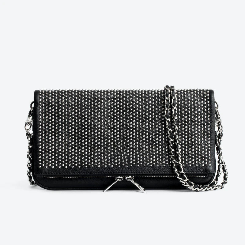2025 New Fashion Women Wing Bag Classic Black Single-shoulder Envelope Zadigent Bag Luxurious Design Chain Crossbody Ladies Bag